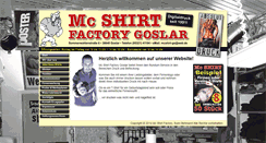 Desktop Screenshot of mcshirt-gs.de